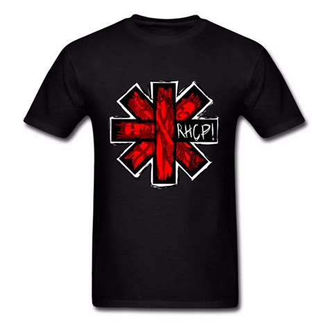 Red Hot Chili Peppers T Shirt Cheap Men S T Shirt Cotton Crewneck Long Sleeve Custom T Shirts