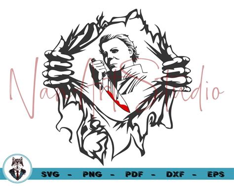 Michael Myers Scary Svg Halloween Horror System Svg Etsy