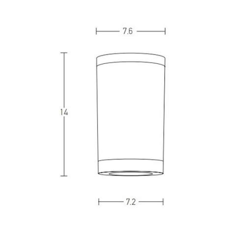 Zambelis E309 Lauko akcentinis šviestuvas 1xGU10 7W 230V IP54 juoda