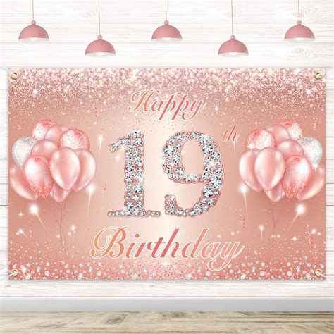 Amazon Happy Th Birthday Banner Backdrop Birthday Party