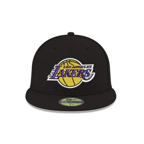 New Era 59Fifty Los Angeles Lakers Basic Fitted Black Gold Purple ...