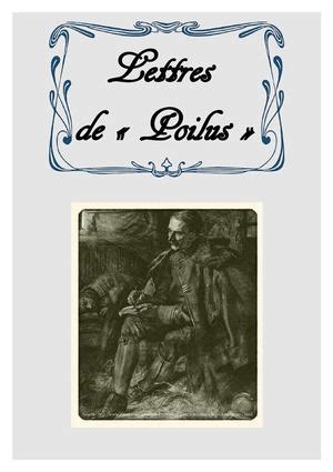 Calam O Lettres De Poilus E