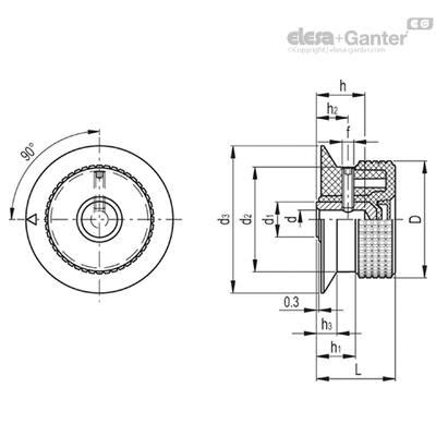 MBR 30 B 6 FK C17 Kopen Bestel Bij Elesa Ganter B V