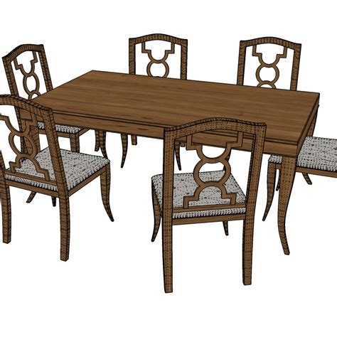 SketchUp furniture modeling | CGTrader