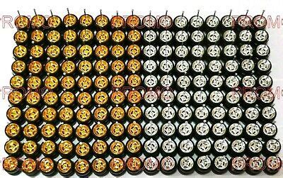 Romo Hot Wheels 80 SETS Chrome Gold 4 Spoke Long Axle 64 Rubber