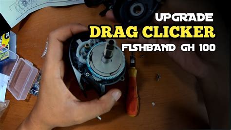 Tutorial Upgrade Drag Clicker Reel Bc Fishband Gh Bfs Youtube