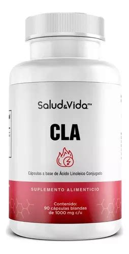 Cla 1000 Mg ácido Linoleico Conjugado 90 Cápsulas Salud Vida Mx