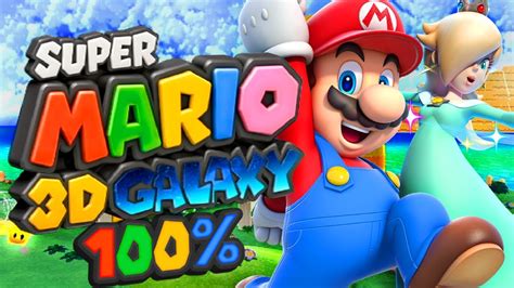 Super Mario 3d Galaxy 100 Longplay Full Game Walkthrough Gameplay