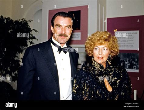 Actor Tom Selleck and his mother, Mrs. Robert D. Selleck, Sr (Martha ...