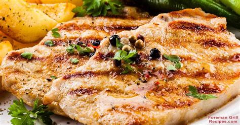 Easy Delicious Grilled Turkey Cutlets On A Foreman Grill