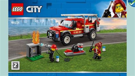 Fire Chief Response Truck Lego City Manual At The Brickmanuals