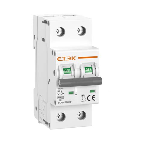 Etek Ekm Ka Miniature Circuit Breaker Pole Mcb Manufacturer