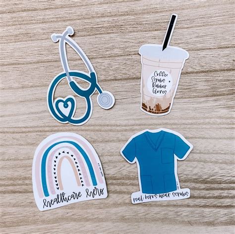 Healthcare Sticker Pack Nurse Stickers Doctor Stickers Healthcare