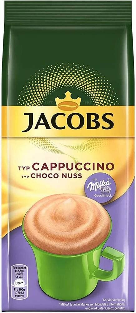 Jacobs Cappuccino Choco Milka Vanille Nuss Kawa Rozpuszczalna