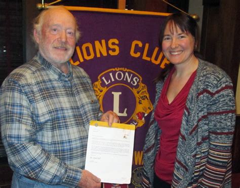 Perry Lions Clubs Harley Mcguire Honored For Length Of Service