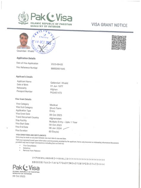 Pak Visa Pdf