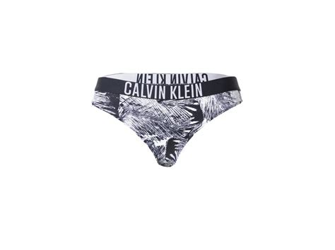 Calvin Klein Swimwear Bikini Donji Dio Crna Bijela Jeftinije Hr