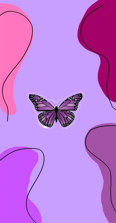 Fondos De Pantalla De Mariposas Temas Para Celular Rosa Imajenes De