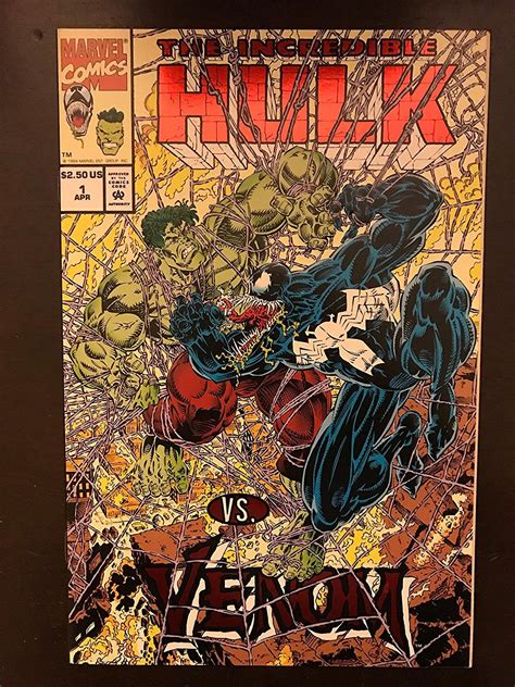 Incredible Hulk Vs Venom First Printing Original Marvel Comic