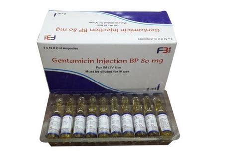 Liquid Gentamicin Injection At Best Price In Surat Gujarat Slogen