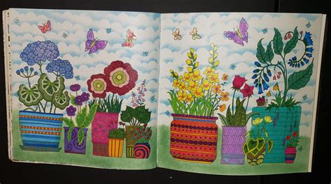 World Of Flowers Johanna Basford R Coloring