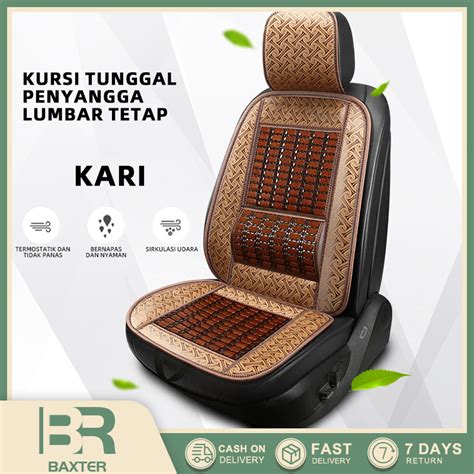 Jual Sandaran Penutup Kursi Mobil Bambu Yang Elegan Shopee Indonesia