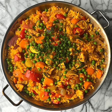 Low Carb Gemüse Paella Rezept