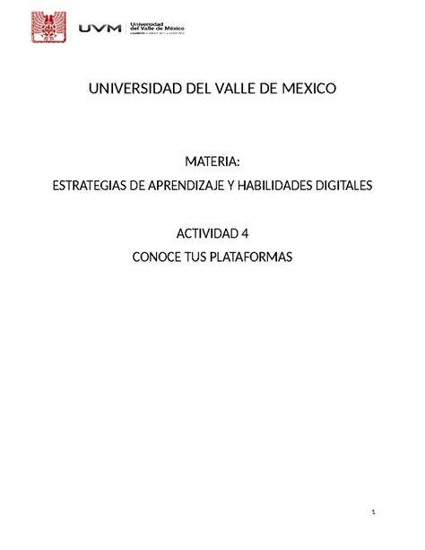 A4 EQ1 Actividad 4 De La Materia De Herramientas Digitales