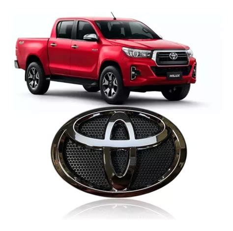 Emblema Grade Radiador Hilux Cromado