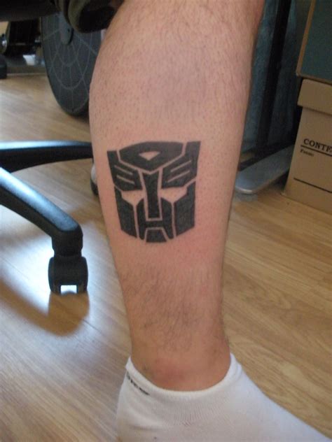 Autobot Logo Tattoo by Vinyard83 on DeviantArt