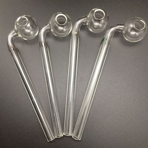 Thick Glass Oil Burner Pipes With Cm Clear Pyrex Oil Burner Pipe