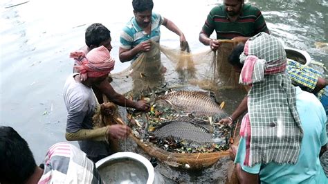 Most Popular Fishing Techniques In South East Asia Net Fishing Part