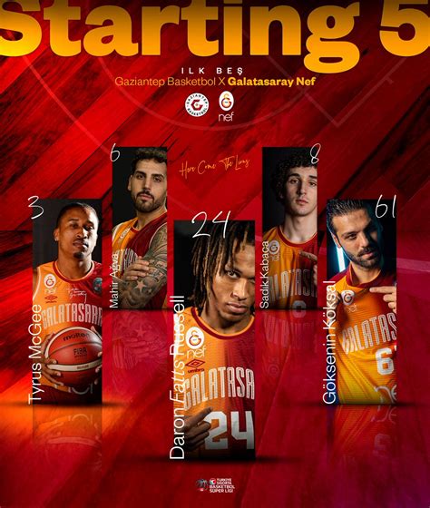 Galatasaray Basketbol On Twitter Lk Imiz Basketsuperligi