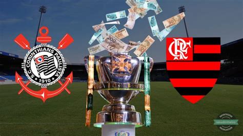 Corinthians e Flamengo disputam o título da Copa do Brasil no lucro