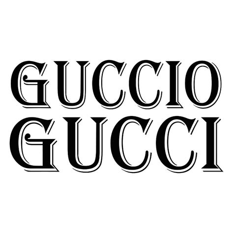 GUCCI GUCCIO logo art Jewelry by Erin Wall - Fine Art America