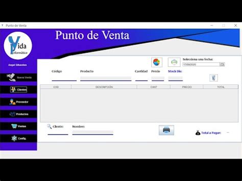 Sistema Venta En Java Y Mysql Registrar Productos Youtube