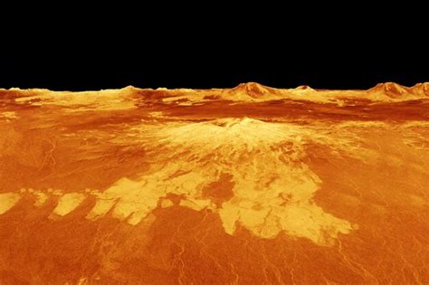 Superficie De Venus Elementos De Esta Imagen Proporcionada Por La Nasa