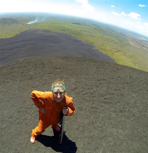 Nicaragua Volcano Sledding / Volcano Boarding in Leon, Nicaragua - The ...