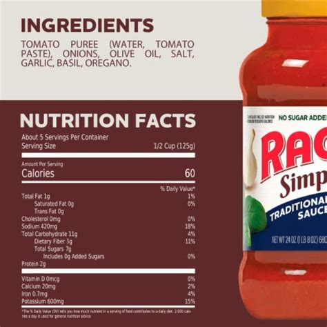 Ragu® Simply Traditional Pasta Sauce 24 Oz Pick ‘n Save