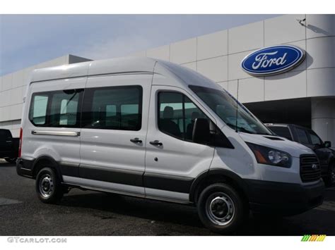 2015 Oxford White Ford Transit Van 250 Hr Long 99216880 Car Color Galleries