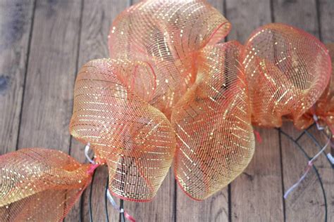 How To Make Deco Mesh Wreaths Step By Step Intructions