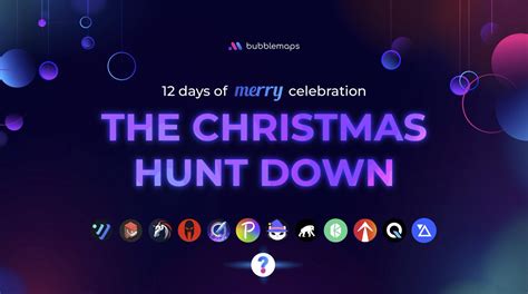 Bubblemaps On Twitter Announcing Our Christmashuntdown Celebration