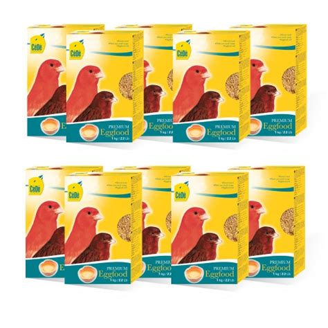 CeDe Red Canary Egg Food | Red Factor Canary Eggfood Cede 1kg Garden ...