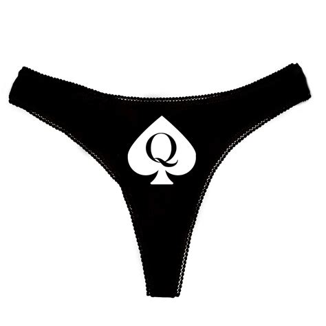 Queen Of Spades Knickers Naughty Underwear Ddlg Bbc Hot Wife Bondage Sub Qos Ebay