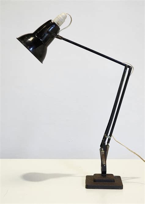 Lot British Herbert Terry Sons Black Anglepoise Desk Lamp H Cm