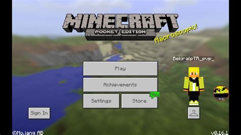 Minecraft pe nasil pelerin yapılır YouTube