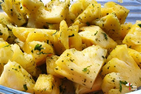 Simple Pineapple Chow Recipe We Trini Food