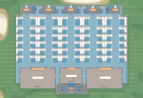 Large Office Maps Sococo Support