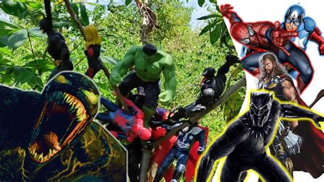 Mencari Avengers Toys Di Ladang Nemu Hulk SPiderman Ironman Thor Kapt