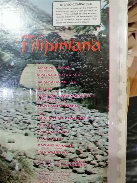 Pilita Corrales Filipiniana Vinyl Record Plaque Plaka Vintage OPM Lp